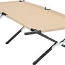 OLIXIS Camping Cot - Sleeping Folding Cots for Adults,Foldable Army Bed for Camping, Backyard, Traveling Guest Bed 73x35.8x17.7, 300 LBS Capacity. Portable Camping Cot for Multi-Scene use