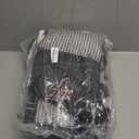 Dog Car Seat for Small Dogs, Anti-Collapse Pet Seat with Soft Cushion Safety Belt, Fits Dogs & Cats Under 15 lbs (Grid-Black)