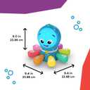 Baby Einstein Ocean Explorers Go Opus Go 4-in-1 Crawl & Chase Activity Learning Toy, Music and Lights, Ages 3 Months to 5 Years