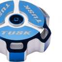 Tusk Billet Aluminum Gas Cap, IMS Fuel Tanks Blue Machined