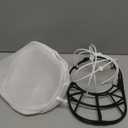 YEENOR Hat Washer Cage with Mesh Bag â€“ Baseball Cap Cleaner for Washing Machine & Dishwasher, 1 Set (Assembly Required)