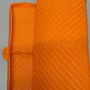Griddle Mat Barbeque Grill Accessories Tools for Blackstone, Side Shelf Mat Grill Pad for Outdoor Grill Kitchen Counter Spatula Silicone Mat with Drip Pad for Kitchen, Cooking, Countertop (Orange)