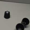 Shower Knobs Replacement Kit 3-Piece, Matte Black Hot and Cold Shower Knob Compatible with Price Pfister Verve Bathtub Tub Faucet Handle Remodel Trim Kit