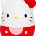 Squishmallows x Hello Kitty 20 Inch Plush | Hello Kitty Red Bow