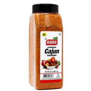 Badia Louisiana Cajun Seasoning, 23 oz Bold & Spicy Creole Blend for Meats, Seafood, Vegetables & More (EXP 05/31/31)