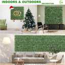 KASZOO 24 Pack 20"x20" Grass Wall Panels - Artificial Boxwood Panels for Greenery Wall Backdrop, Faux Greenery for Indoor Outdoor Decor, Garden Fence, Wedding, Privacy Screen, 66 Sq. Ft. Coverage
