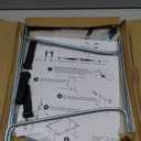 Officemate Universal Hanging File Frame, Letter and Legal Size, Rails 24 to 27, Steel, 1 Set (91966)