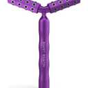 Nurse Jamie Uplift Body Dual-Head Massaging Tool – Y-Shape Roller with 48 Stones & Vibration for Toning Face & Body