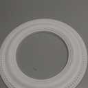 Ekena Millwork CM13BR Bradford Classic Ceiling Medallion, 13"OD x 7 1/2"ID x 3/4"P, Factory Primed