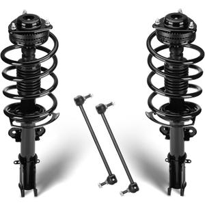 Front Struts Assembly Shock & Sway Bars End Links Fit for 2008-2016 Chrysler Town & Country(Excludes Li, S), 2008-2019 for Dodge Grand Caravan (Excludes R/T, GT), Replace for 171128L K7258 (4Pcs）