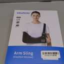 Velpeau Arm Sling Shoulder Immobilizer for Women and Men, fit Left or Right Arm - Rotator Cuff Support Brace - Medical Sling for Shoulder, Clavicle, Elbow Injury (Comfort type, Large: Bust 33.5-41)