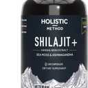 2 x Pure Himalayan Shilajit for Men and Women - 120 Shilajit Resin Capsules with Sea Moss, Ashwagandha, Rhodiola and Ginko Biloba - Promotes Energy Boost & Immune Support (120 Count)
