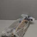 12 Pcs Under Couch Blocker for Bed Adjustable Furniture Plastic Under Bed Blocker with 30 Ties Black Couch Barriers for Dogs Pets Cats (Style 1)