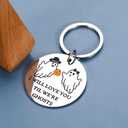 Valentines Gifts for Her Him, Keychain Boo Basket Stuff Basket for Him Couple Gifts Spooky Basket Stuffers For Boys Girls Ghost Anniversary for Boyfriend Girfriend Husband Wife Birthday