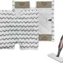 Steam Mop Replacement Pads for Shark Genius Floor Cleaning Lift-Away Pro S5003A S3973 P184WQ S3973D S5003D S5002Q S5004 S6001W S6002 S6003D Washable Touch-Free Dirt Grip Mop Pads