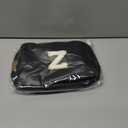 Belt Bag Crossbody Bags for Girls Women,Mothers Day Gifts for Mom from Daughter,Birthday Gifts for 8 9 10 11 12 13 Year Old Girl,Small Waist Packs Kids Fanny Pack,Initial White A,Black Bag