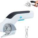 3.6V Cordless Electric Scissors, Rechargeable Tailoring Scissors, Leather Fabric Cutting Machine, Cloth Box Cardboard Cutter Carpet PVC Leather Cutting Tools