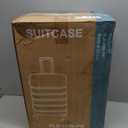 Sweetcrispy 20 Inch Carry On Luggage, Suitcase with Spinner Wheels