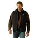 ARIAT Logo Softshell Vest, Black, Medium