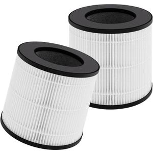 PU-P05 AC201B TReplacement Filter Compatible with FULMINARE PU-P05 and Purivortex AC201B Air Purifiers, 3-in-1 Filters2-Pack