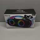 Bluetooth Speaker Boombox with FM Radio, Color Changing Lights and Remote Control (iBT920B.EXv24)