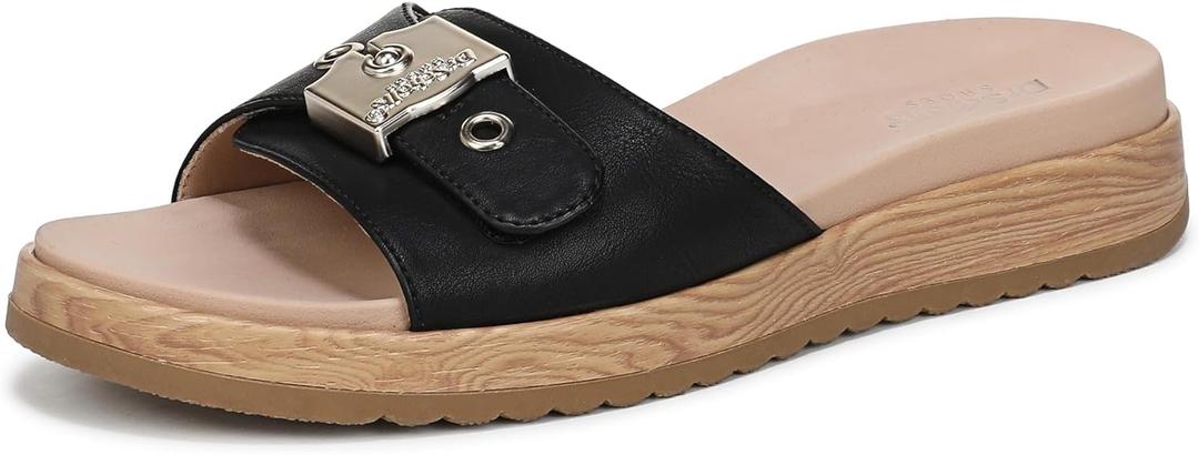 Dr.Scholl's SHOES womens Icon Now (9.5, Black)