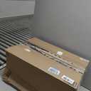 Emsco Group Bloomers Railing Planter with Drainage Holes 24" Weatherproof Resin Planter Brown, Plastic
