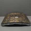 CENBOSS Rattan Christmas Tree Collar, Wicker Tree Skirt & Stand Base Cover (Black Wash, 24 inch)