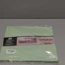 ZVP Plastic Cutting Boards for Kitchen, Flexible Cutting Mats, Gradient Green Chopping Boards with Food Icon, Non-Slip, Non Porous, BPA Free, Dishwasher Safe