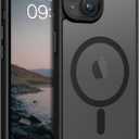 Magnetic for iPhone 13 Case [Compatible with Magsafe] Translucent Matte Phone Case iPhone 13 Slim Thin Shockproof Women Men Protective Cases Cover, Black