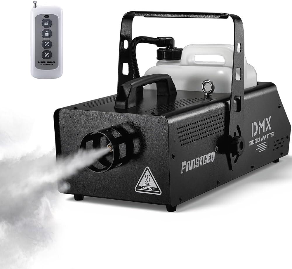 3000W Professional Fog Machine with DMX Remote for DJ Stage Halloween