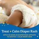 A+D Zinc Oxide Diaper Rash Treatment Cream, Dimethicone 1%, Zinc Oxide 10%, Easy Spreading Baby Rash Cream, 4 Ounce Tube