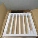 Indoor Pet Gate - 4-Panel Folding Dog Gate for Stairs or Doorways Freestanding Pet Fence for Cats and Dogs
