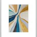 9x12 Picture Frame, Silver Brushed Thin Metal Aluminum Photo Frame with HD Glass, Fit 6x8 with Mat or 9 x 12 without Mat, for Table and Wall, 1 Pack