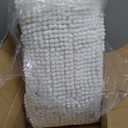 SUBRTEX Bathroom Rugs, 24" x 60" Chenille Bath Rug Soft Short Plush Bath Mat Soft Shower Mat Water Absorbent Shower Mat Quick Dry Machine Washable, White