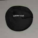 Beberoad Love Bassinet Mosquito Net Cover - Breathable Mesh Canopy with 2-Way Zipper for Baby Cribs, Bedside Sleepers & Travel Cribs (Black)