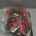 12-pack Red Velvet Christmas Tree Tree Top Decoration Pendant Bow