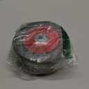 (2-Pack) AR-PRO 6 x 1.5 Flat Free Solid Rubber Wheel Assemblies - Replacement Hand Truck Wheels with Ball Bearings and 1/2 Bore Hole Diameter - Heavy-Duty Solid Rubber Wheels 132 lbs Load Capacity