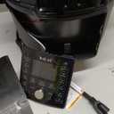 Instant Pot Duo Crisp Ultimate Lid,13-in-1 Air Fryer&Pressure Cooker Combo, Saut, Slow Cook, Bake, Steam, Warm, Roast, Dehydrate, Sous Vide&Proof, App With Over 800 Recipes,1500 watts,6.5 Quart,Black