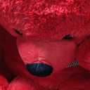 MaoGoLan Big Teddy Bear 6 Feet,Life Size Big Bear Plush Stuffed Animal,Adorable and Soft Red Teddy Bear Gift for Christmas,Valentines,Birthday,or Long Distance