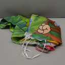 Blulu Jungle Animal Party Backdrop 59" x 39.4" Large Photo Booth Banner for Birthday Parties Safari Themed Decoration for Party and Photography