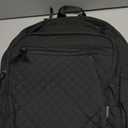 Backpack for Women,College Backpack,Quilted Casual Daypack,Waterproof Bookbag for 17Inch Laptop (Black)