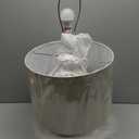 High 1-Light Table Lamp - White