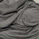 H.VERSAILTEX Real Velvet Plush 3 Piece Stretch Sofa Covers Couch Covers for 2 Cushion Couch Loveseat Covers Width Up to 72 Inch Feature Thick Soft Stay in Place (Medium Sofa, Stone Blue)