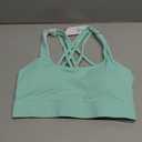 IUGA Sports Bras for Women High Support Large Bust High Impact Womens Sports Bras Strappy Padded Sports Bra Size S