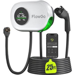 Level 2 EV Charger Smart Display Electric Car Charger J1772