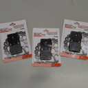 Road Passion Brake Pads Front and Rear for HONDA TRX 250 X Fourtrax 1987-1992/300 400 X 2009-2014/300 EX Fourtrax 1993-2008/400 EX Fourtrax 1999-2000/400 EX Sportrax2001-2008