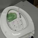 KOHLER 4636-RL-0 Cachet ReadyLatch Elongated Slow Close Toilet Seat, Soft Close Toilet Seat Quiet Lid, Contoured Grip-Tight Bumpers Installation Hardware, Apartment Essentials, White