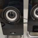 Cyber Acoustics CA-3090 2.1 Speaker System with Subwoofer with 18W of Power Easy Setup and Convenient Controls, Great for Music, Movies, and Gaming, Bl