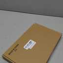 Miss U Hair Men's Black Short Wavy Wig and Fake Mustache Middle Part Funny Retro Cosplay Party Wig